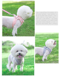Fluffy Back Clip No Pull Harness & Leash Combo - 14: FancyPetTags.com