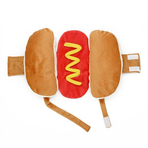 Hot Dog Costume - 1: FancyPetTags.com