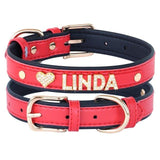 Personalized Bling Bling Rhinestone Charm Collar - 21: FancyPetTags.com