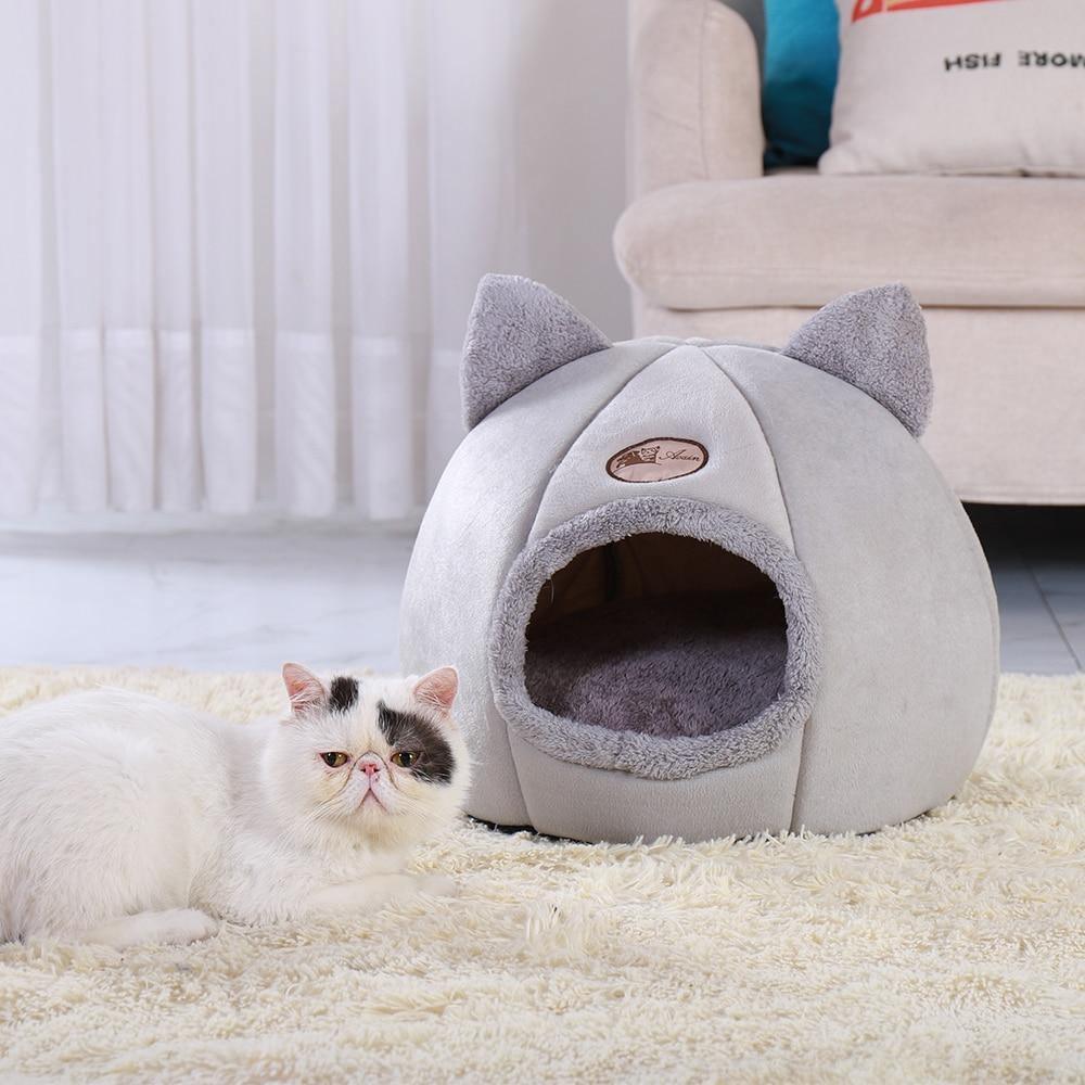 Pet Cave Bed | FancyPetTags.com