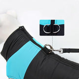 Simple Winter Puffer Jacket Harness - 11: FancyPetTags.com